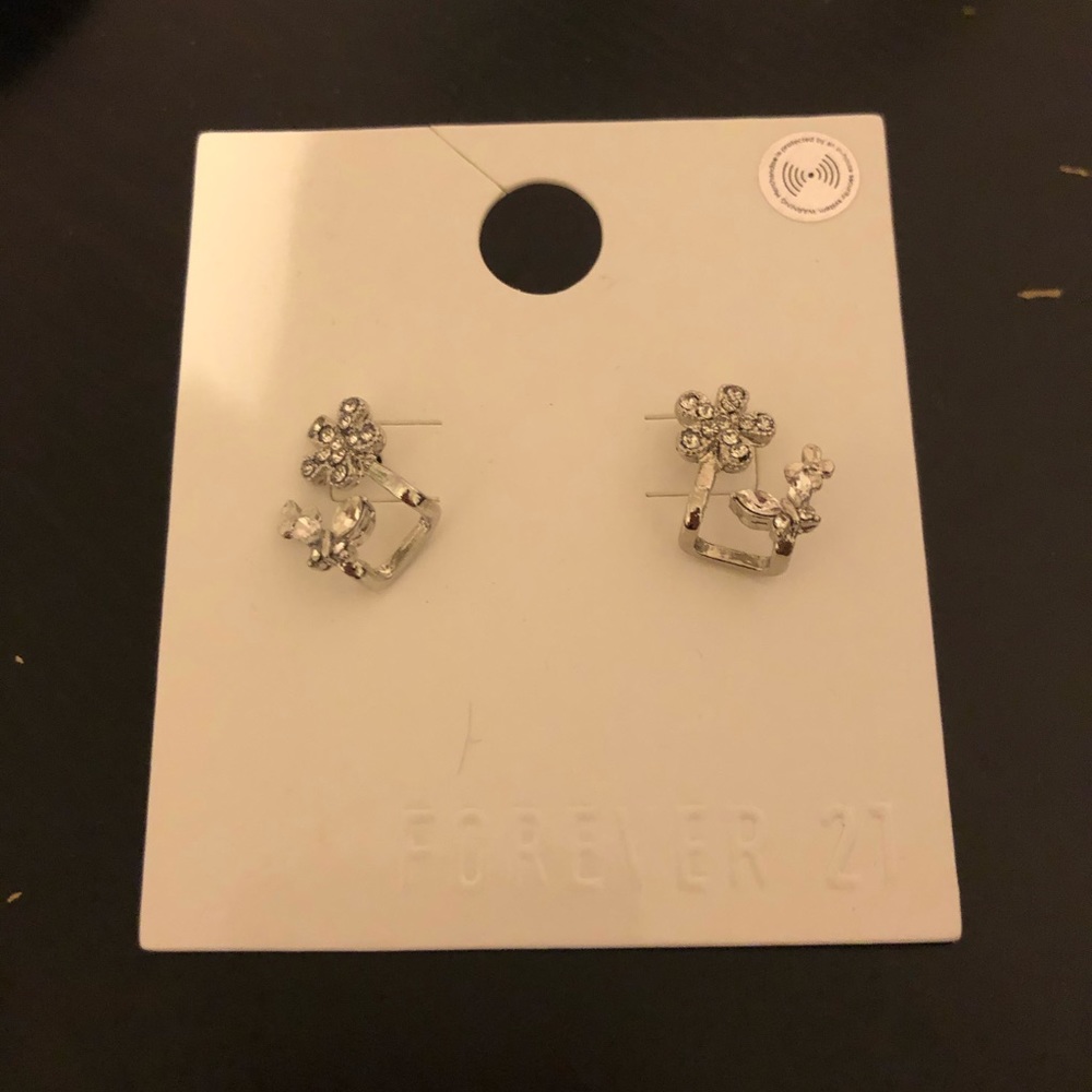 Forever 21 double stud earrings